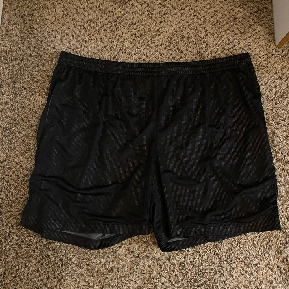 Men’s Black Gym Shorts - Size 3XL